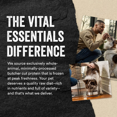 Vital Essentials Freeze Dried Beef Bites Raw Dog Treats 2.5oz - Poudre Pet & Feed Supply 6